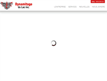 Tablet Screenshot of dynamitagedulac.com